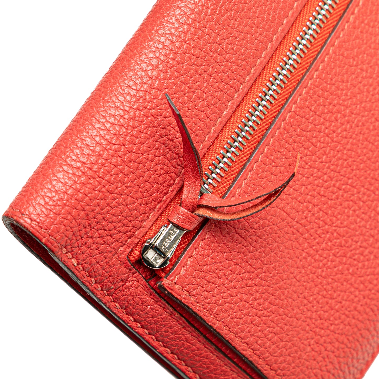 Hermès Clemence Dogon Long Wallet