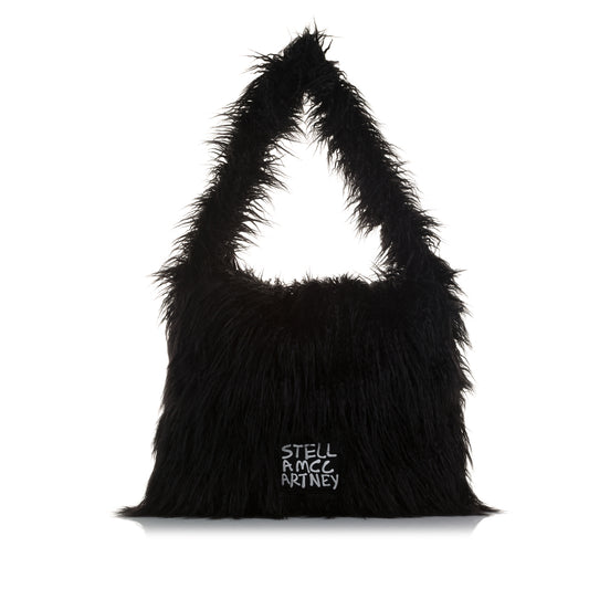 Stella McCartney x Ed Curtis Faux Fur Shoulder Bag (24593)