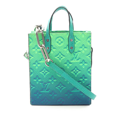 Louis Vuitton Monogram Taurillon Illusion Sac Plat Xs