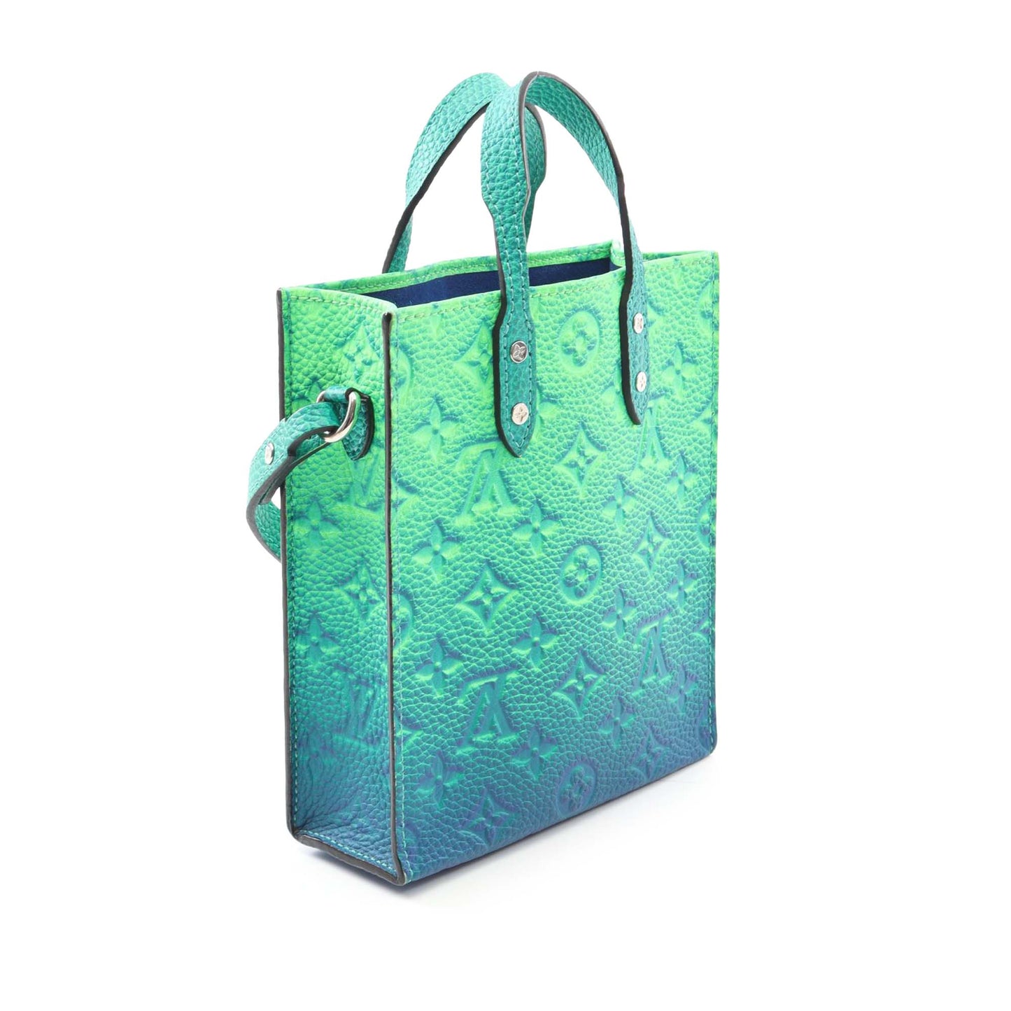 Louis Vuitton Monogram Taurillon Illusion Sac Plat Xs