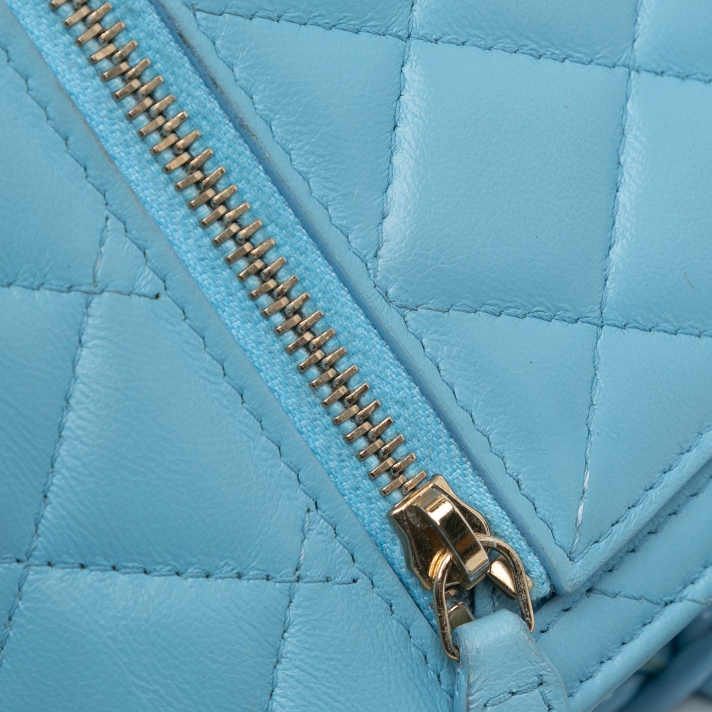 Chanel Quilted Lambskin Candy Chain Wallet