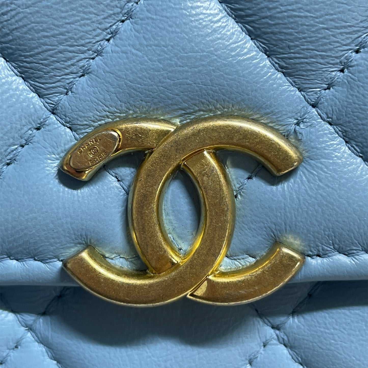 Chanel Quilted Lambskin Candy Chain Wallet