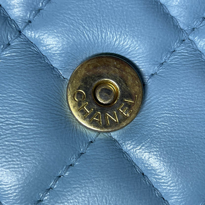 Chanel Quilted Lambskin Candy Chain Wallet