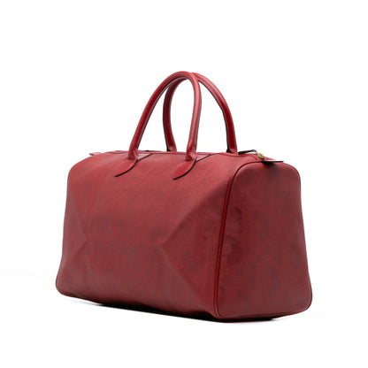Dior Diorissimo Trotter Coated Canvas Travel Bag