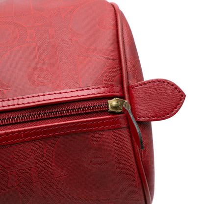 Dior Diorissimo Trotter Coated Canvas Travel Bag