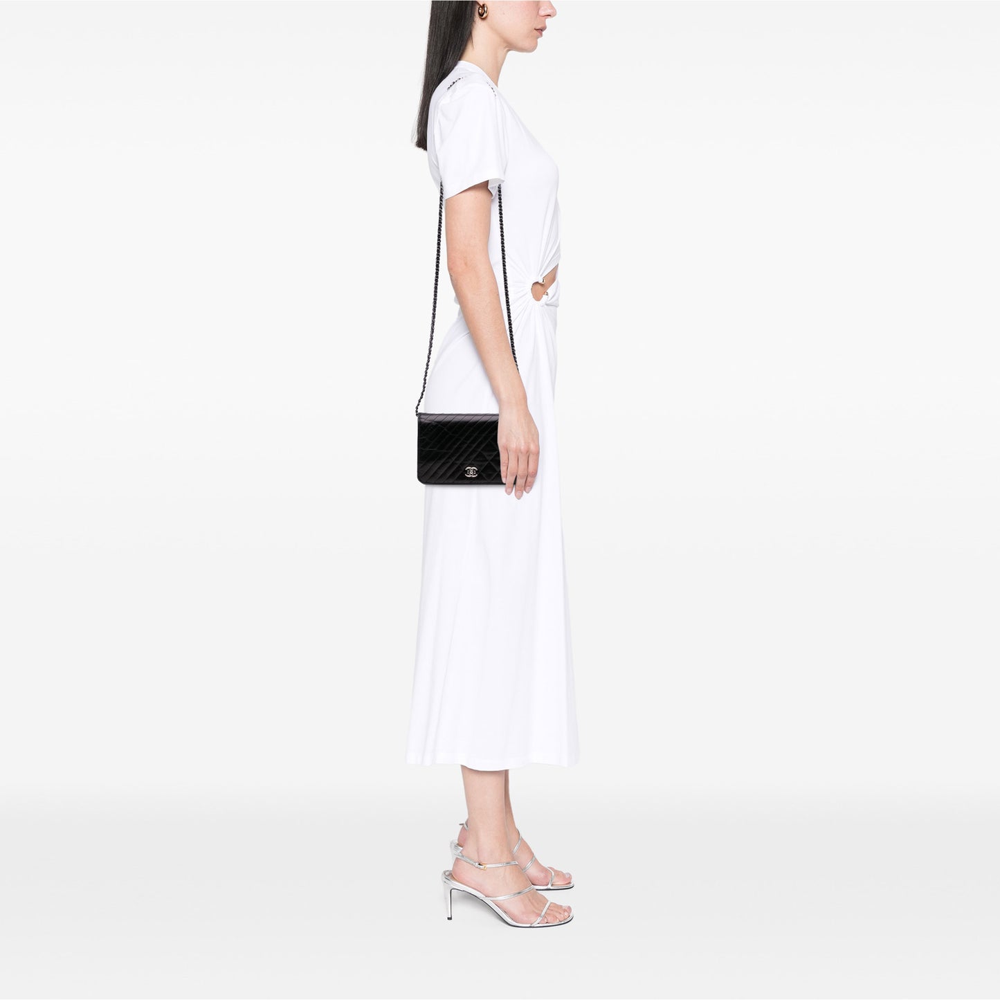 Chanel Lambskin Coco Boy Wallet On Chain