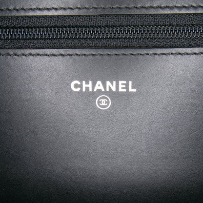 Chanel Lambskin Coco Boy Wallet On Chain