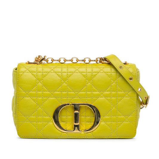 Dior Small Calfskin Cannage Caro Bag (21801)