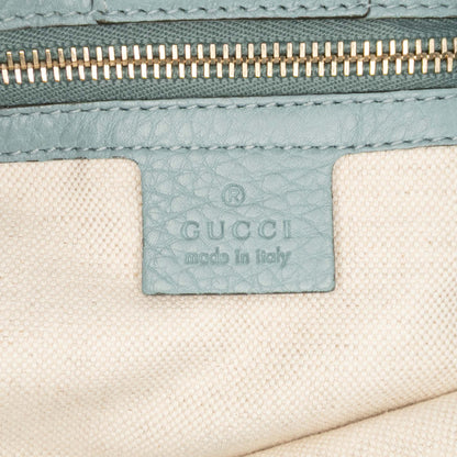 Gucci Medium Calfskin Bamboo Shopper Satchel