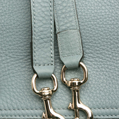Gucci Medium Calfskin Bamboo Shopper Satchel