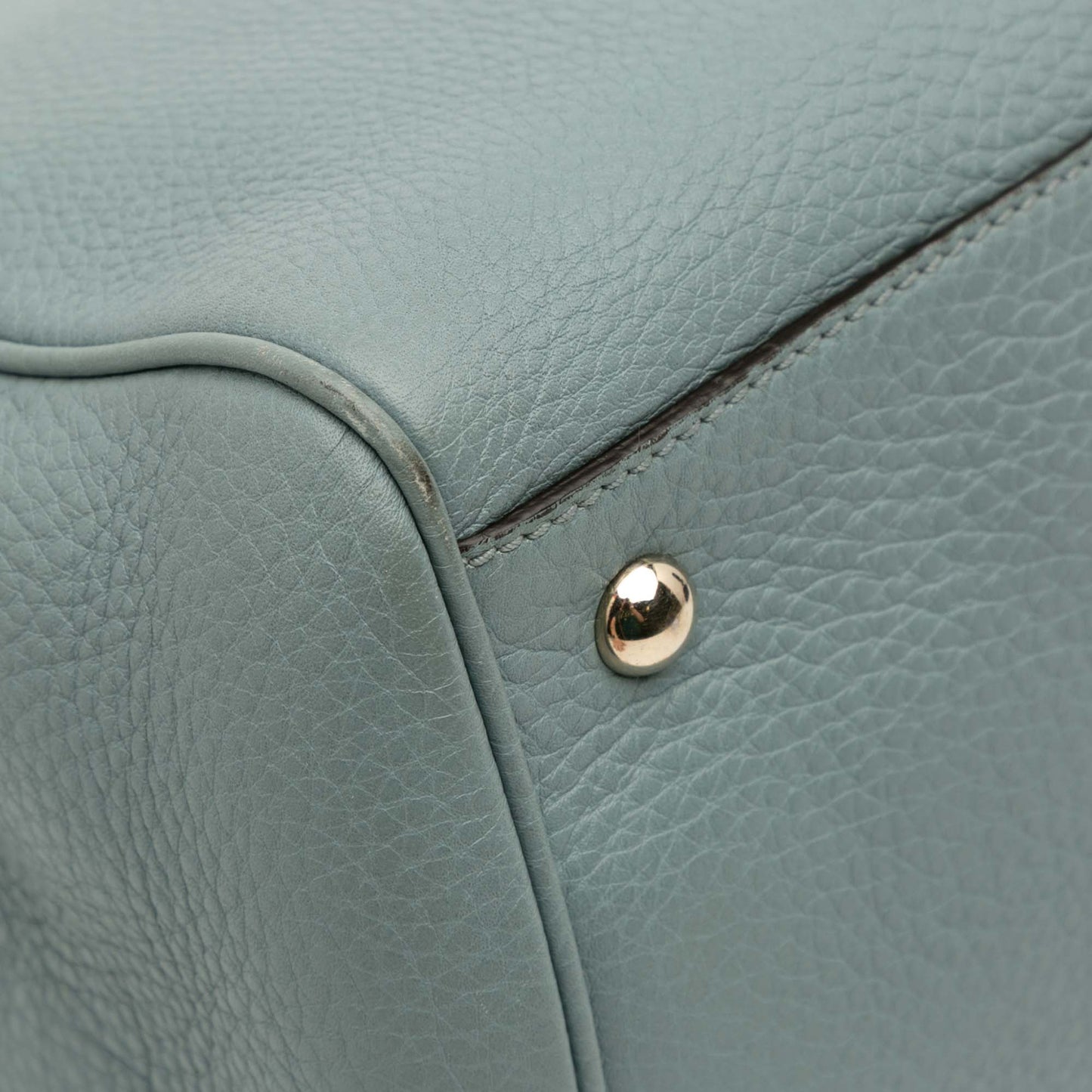 Gucci Medium Calfskin Bamboo Shopper Satchel