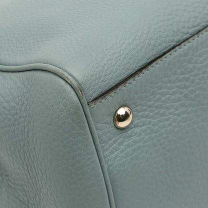 Gucci Medium Calfskin Bamboo Shopper Satchel
