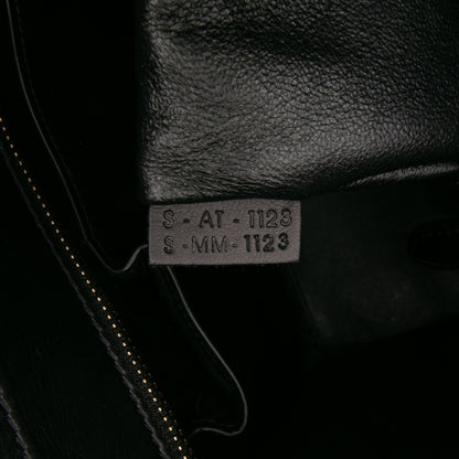 Celine Micro Tricolor Leather Luggage Tote