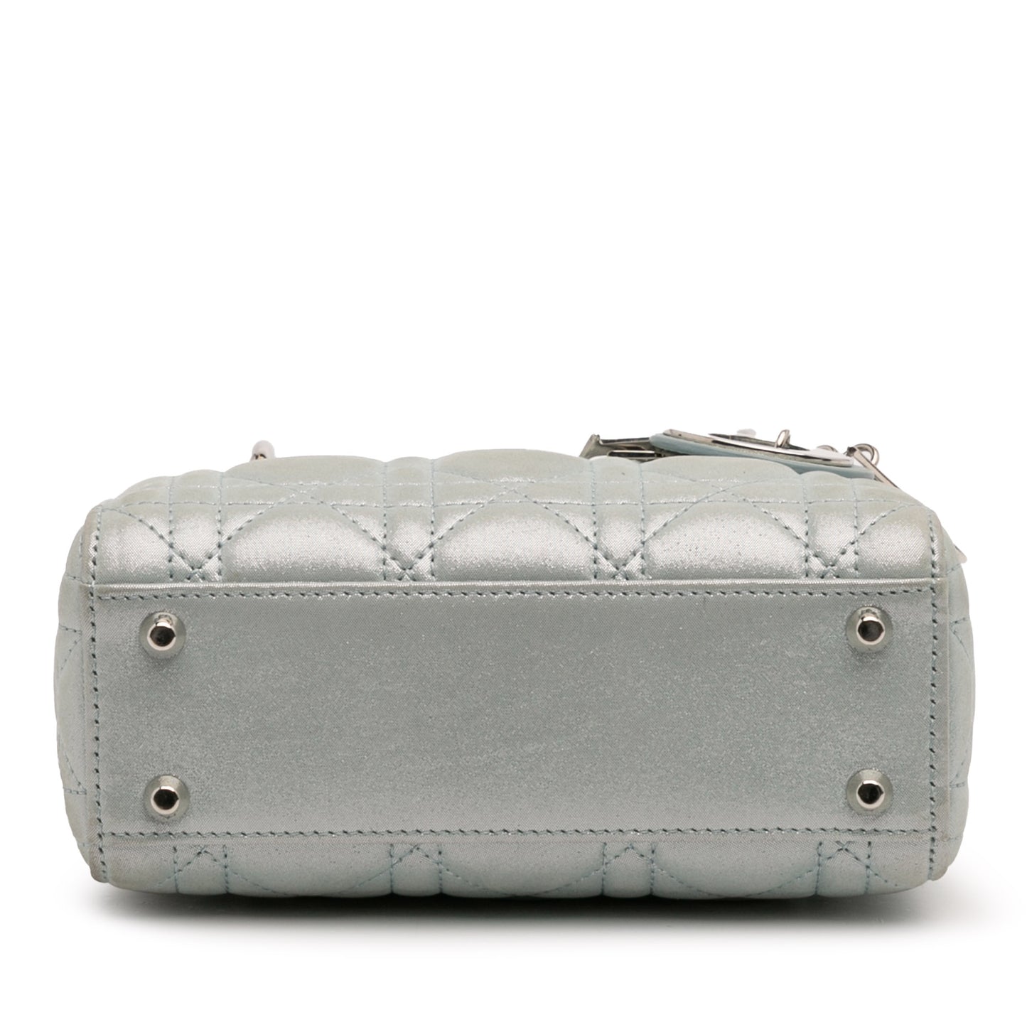 Dior Mini Iridescent Lambskin Cannage Lady Dior