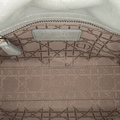 Dior Mini Iridescent Lambskin Cannage Lady Dior