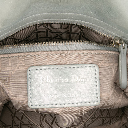 Dior Mini Iridescent Lambskin Cannage Lady Dior