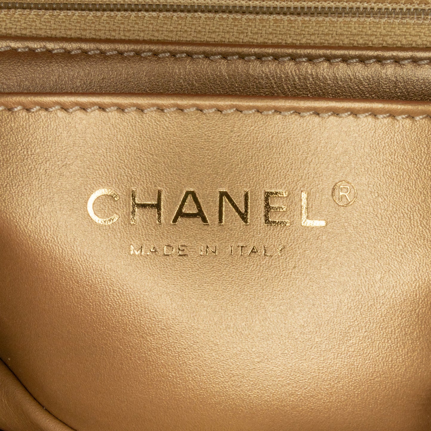 Chanel Mini Rectangular Lambskin Pearl Crush Flap