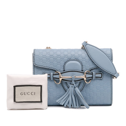 Gucci Mini Microguccissima Emily Crossbody
