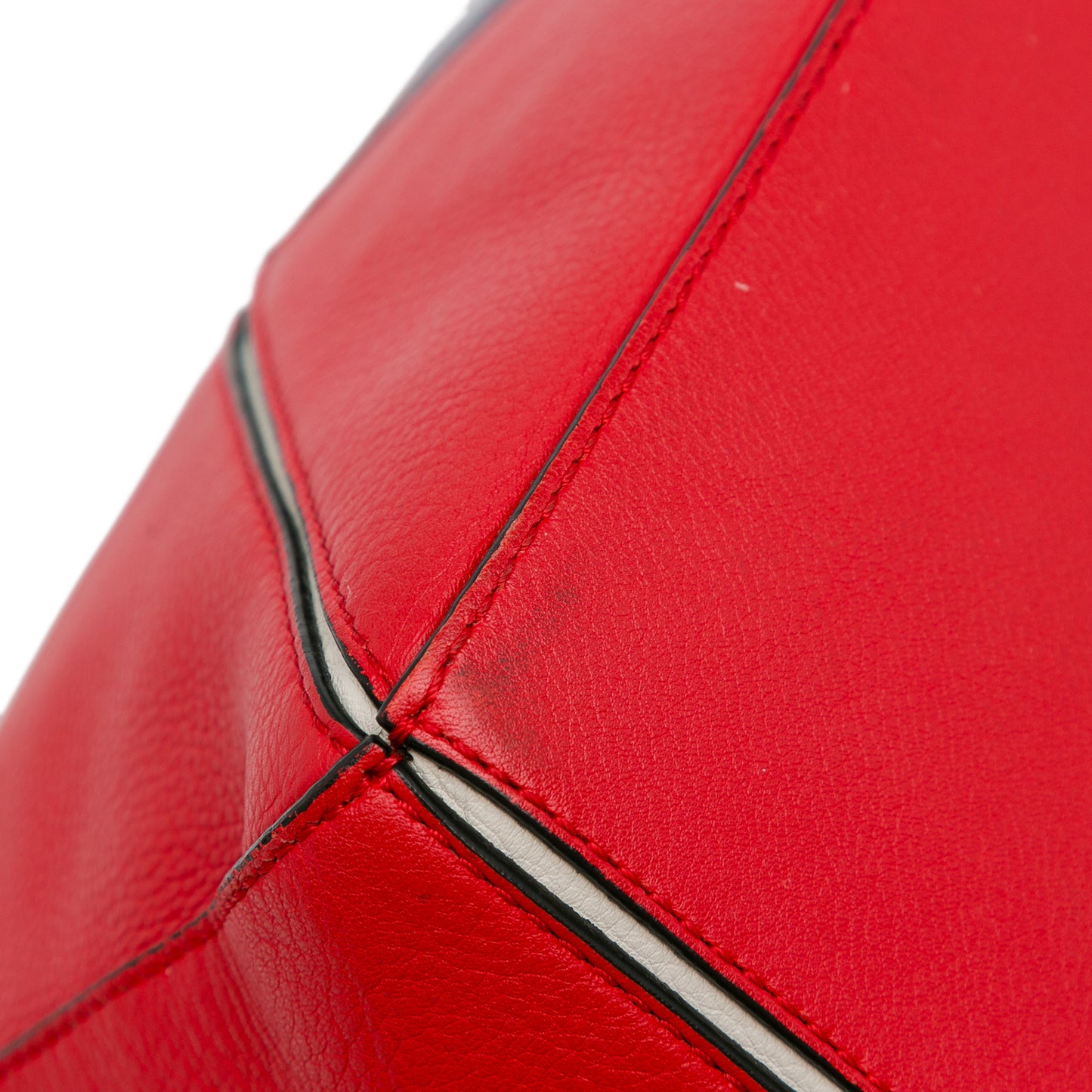 Loewe Small Bicolor Calfskin Puzzle Satchel