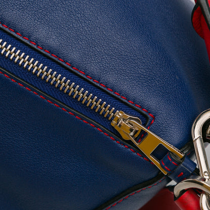 Loewe Small Bicolor Calfskin Puzzle Satchel