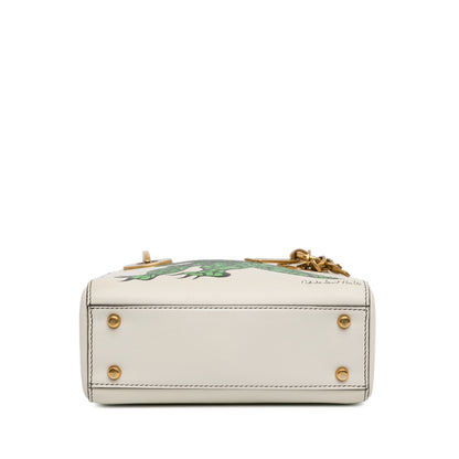 Dior Limited Edition Niki De Saint Phalle Mini Calfskin Dragon Lady Dior