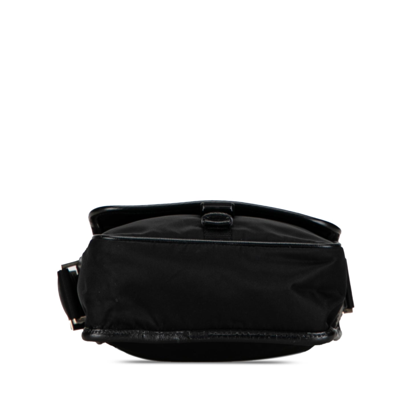 Prada Tessuto Buckle Messenger Bag