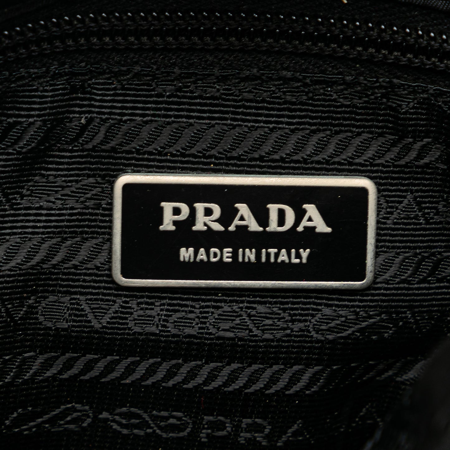 Prada Tessuto Buckle Messenger Bag