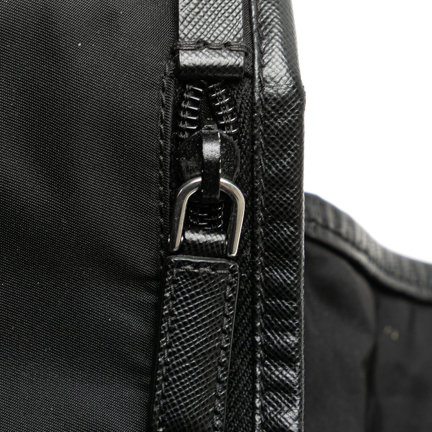 Prada Tessuto Buckle Messenger Bag