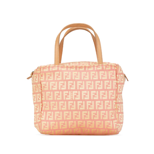 Fendi Mini Zucchino Canvas Handbag