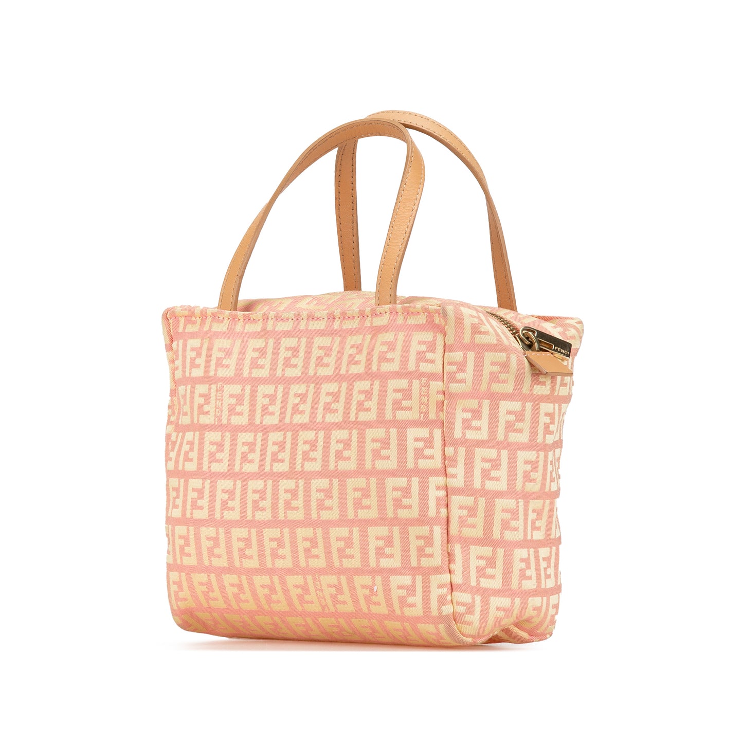 Fendi Mini Zucchino Canvas Handbag