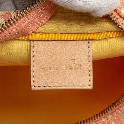 Fendi Mini Zucchino Canvas Handbag