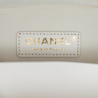 Chanel Cc Lambskin Round Handle Camera Case