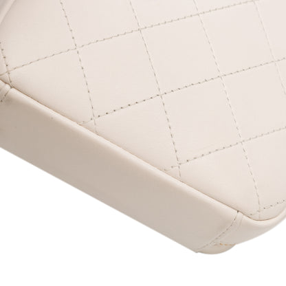 Chanel Cc Lambskin Round Handle Camera Case