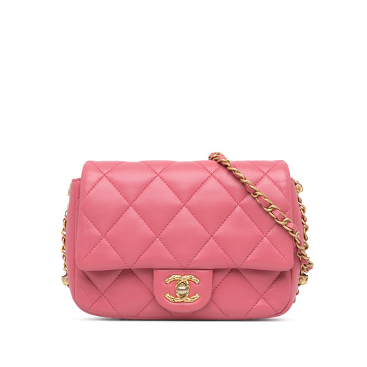 Chanel Small Quilted Lambskin Dynasty Flap (20738)