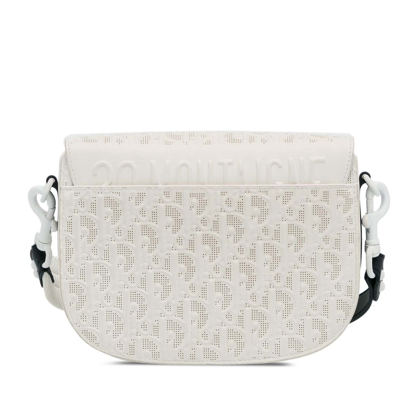 Dior Medium Perforated Calfskin Oblique Bobby Flap