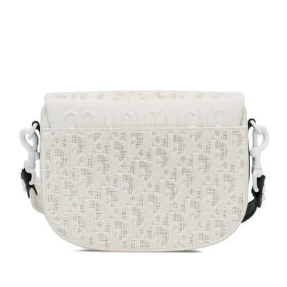 Dior Medium Perforated Calfskin Oblique Bobby Flap