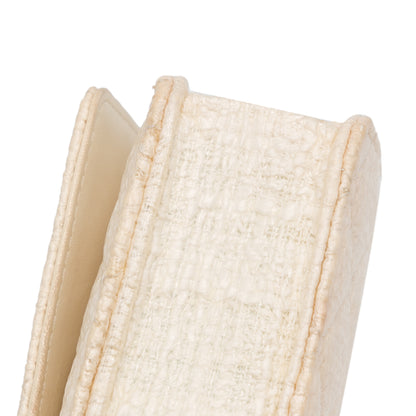Chanel Cc Coated Tweed Wallet On Chain