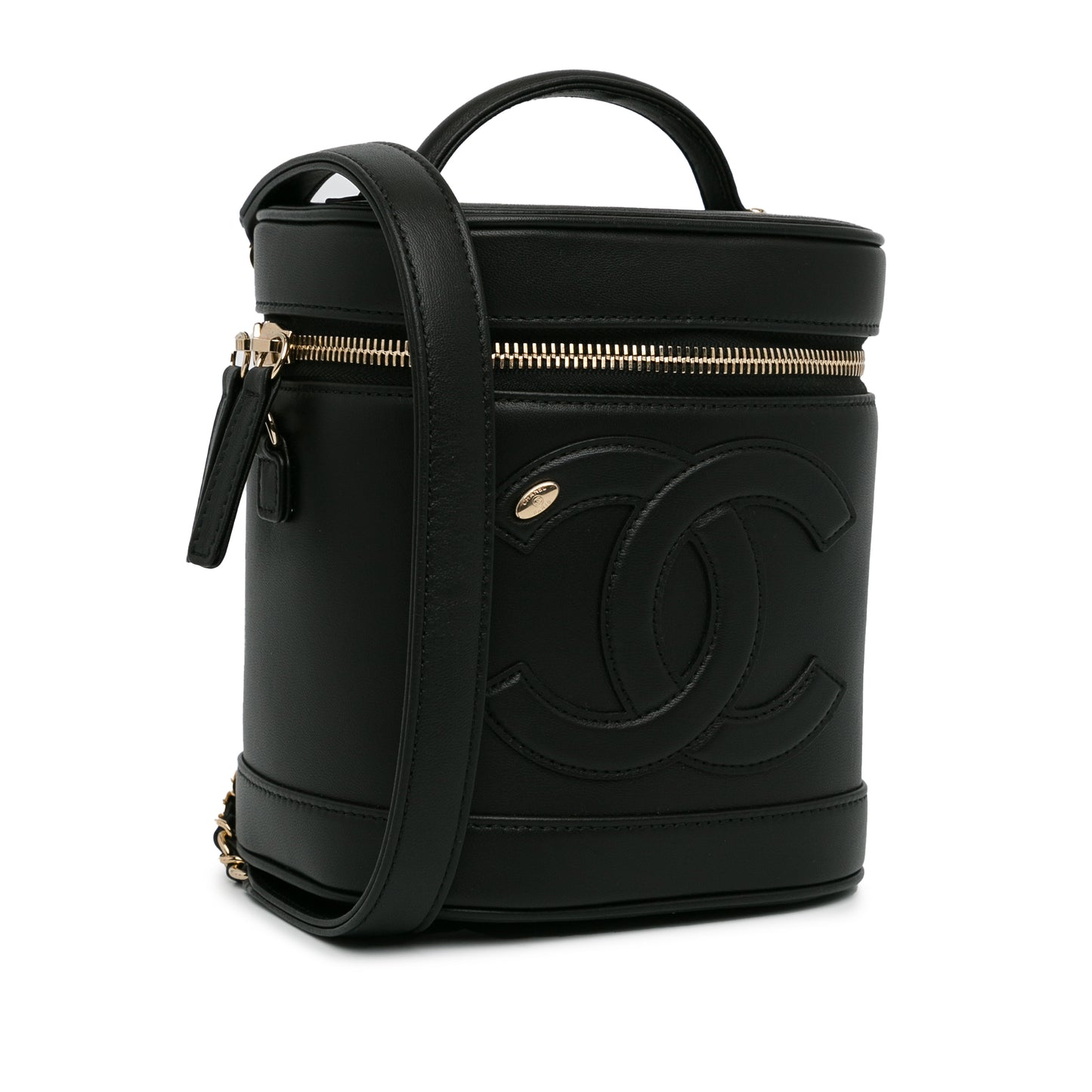 Chanel Cc Lambskin Vanity Case