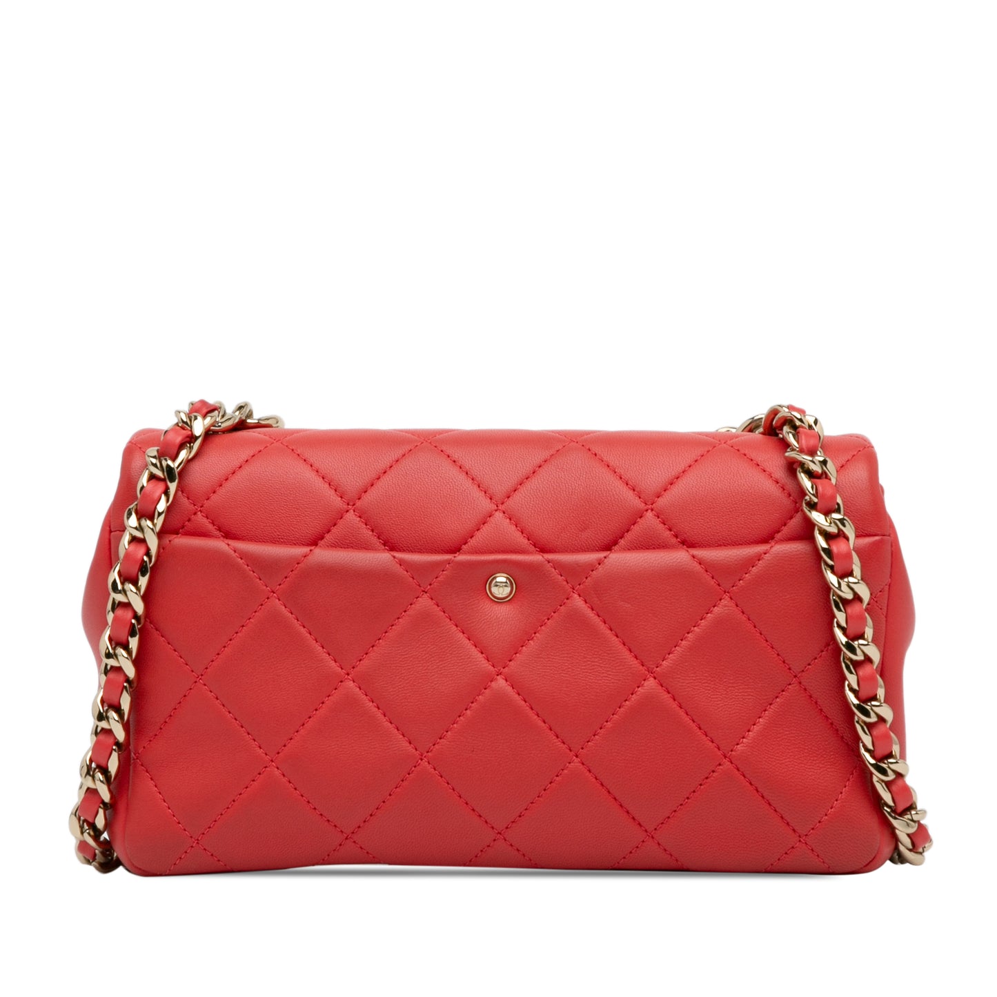 Chanel Small Lambskin Elegant Chain Single Flap