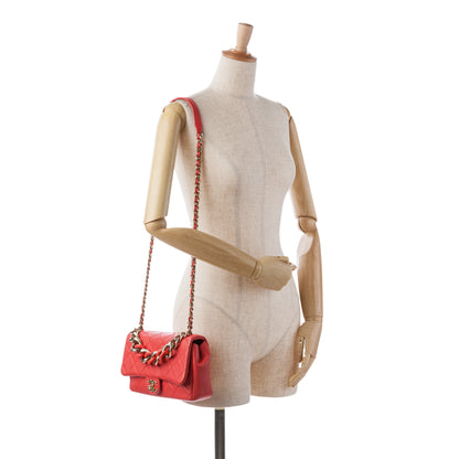 Chanel Small Lambskin Elegant Chain Single Flap