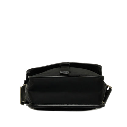 Prada Tessuto Buckle Messenger Bag