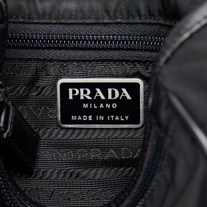 Prada Tessuto Buckle Messenger Bag