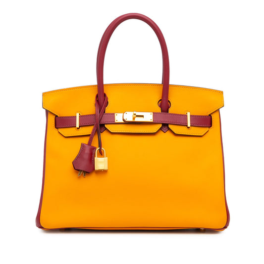 Hermès HSS Special Order Bicolor Swift Birkin Retourne 30 (22878)
