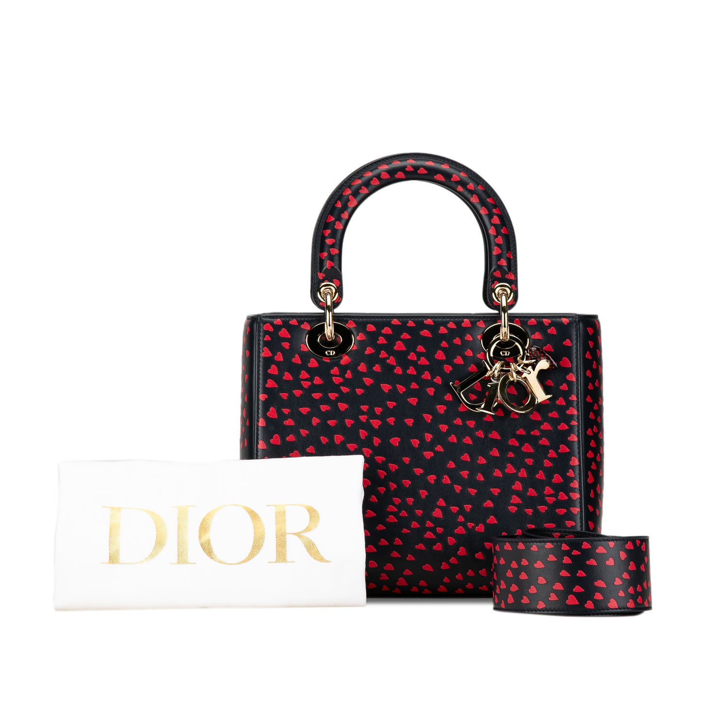 Dior Medium Calfskin I Love Paris Lady Dior