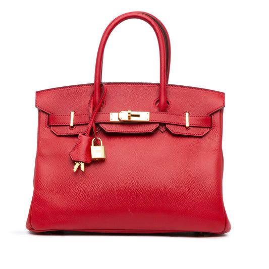 Hermès Epsom Birkin Retourne 30 (22812)
