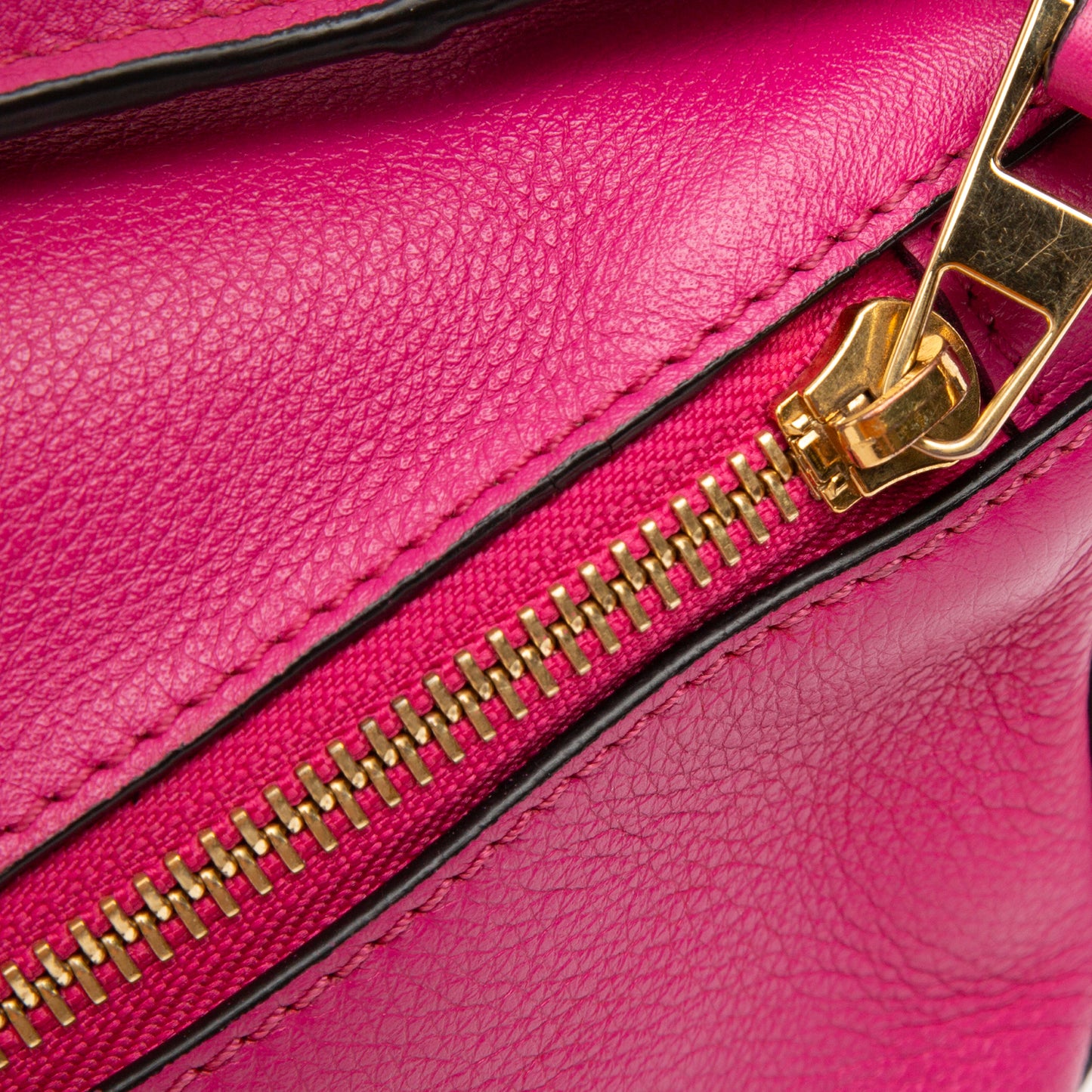 Loewe Small Calfskin Puzzle Satchel