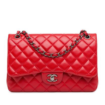 Chanel Jumbo Classic Caviar Double Flap