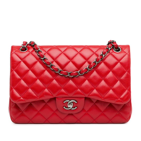 Chanel Jumbo Classic Caviar Double Flap