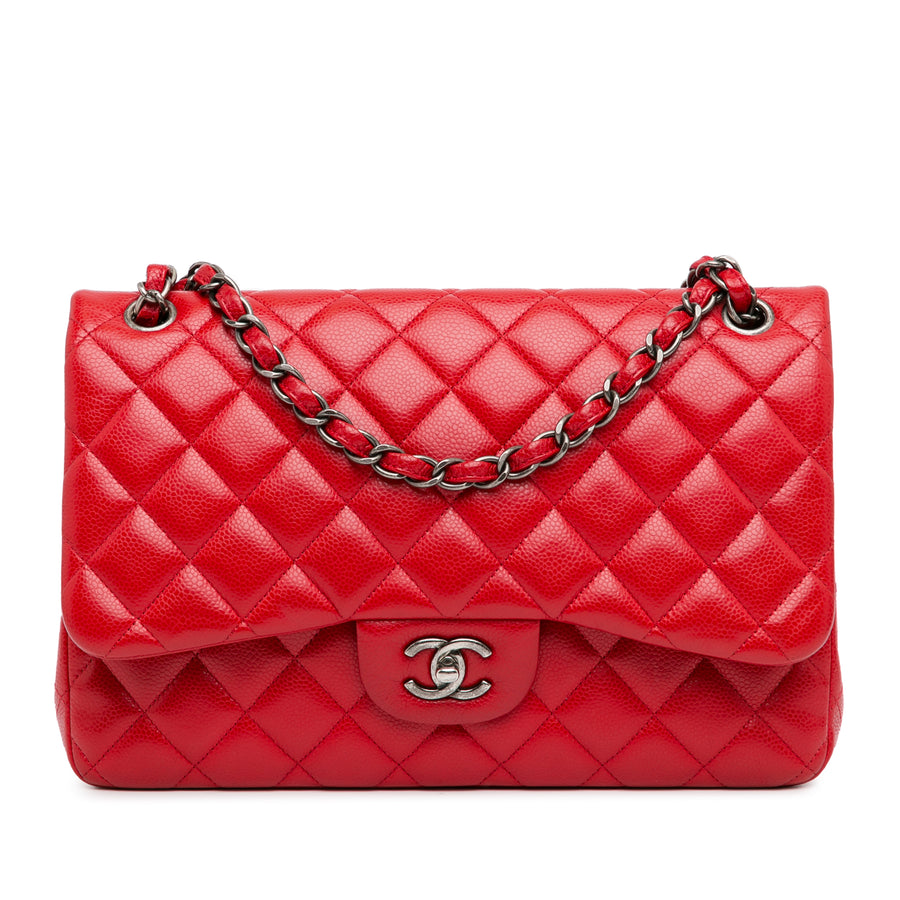 Chanel Jumbo Classic Caviar Double Flap