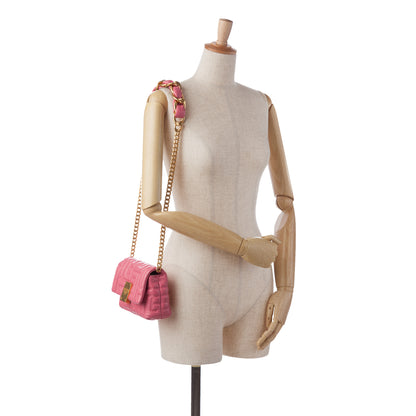 Balmain 1945 Quilted Leather Crossbody
